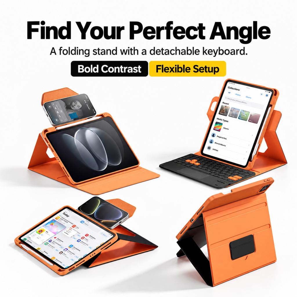 FlexLift Detachable Keyboard Case