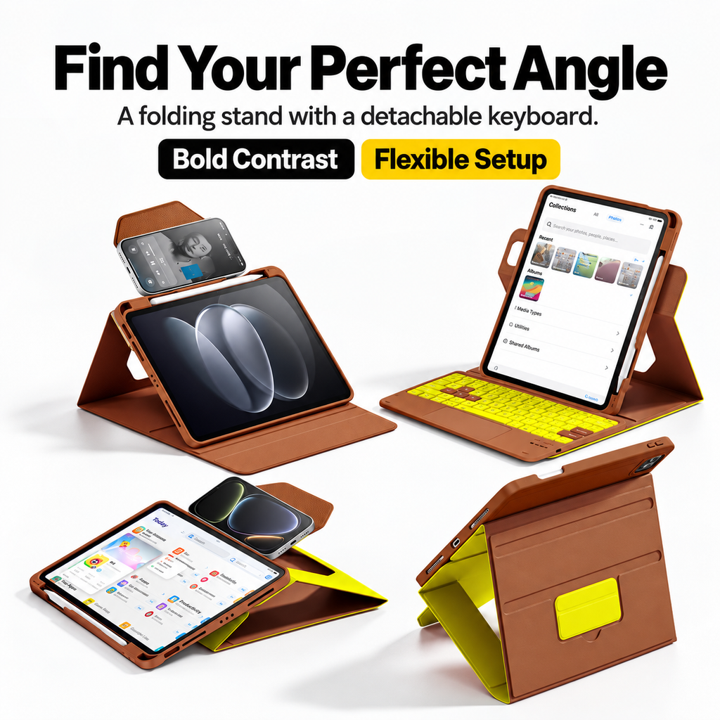 FlexLift Detachable Keyboard Case
