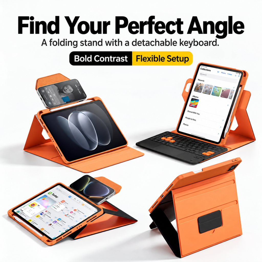 FlexLift Detachable Keyboard Case