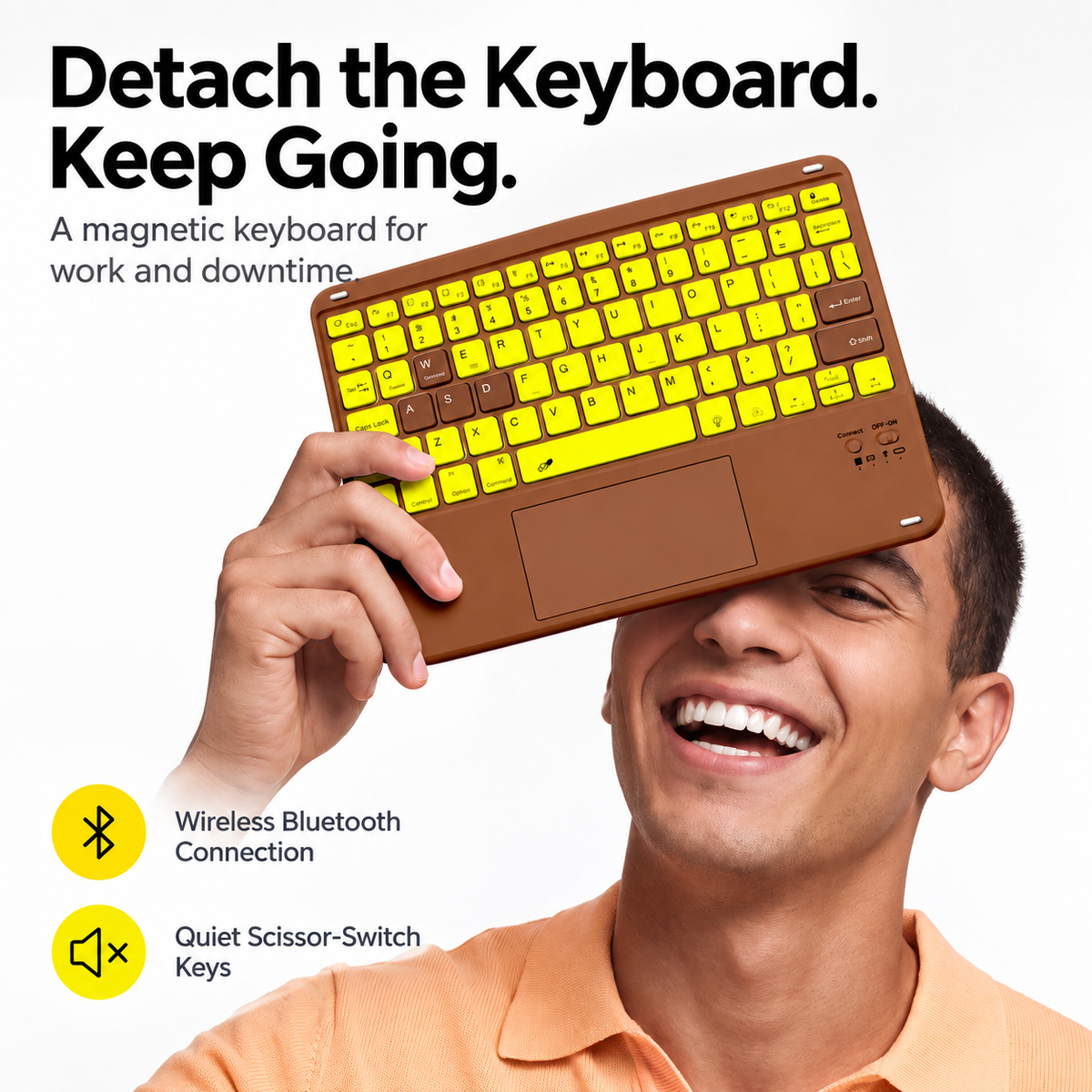 FlexLift Detachable Keyboard Case