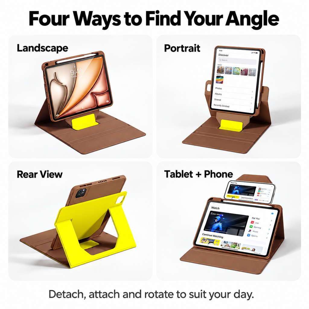 FlexLift Detachable Keyboard Case