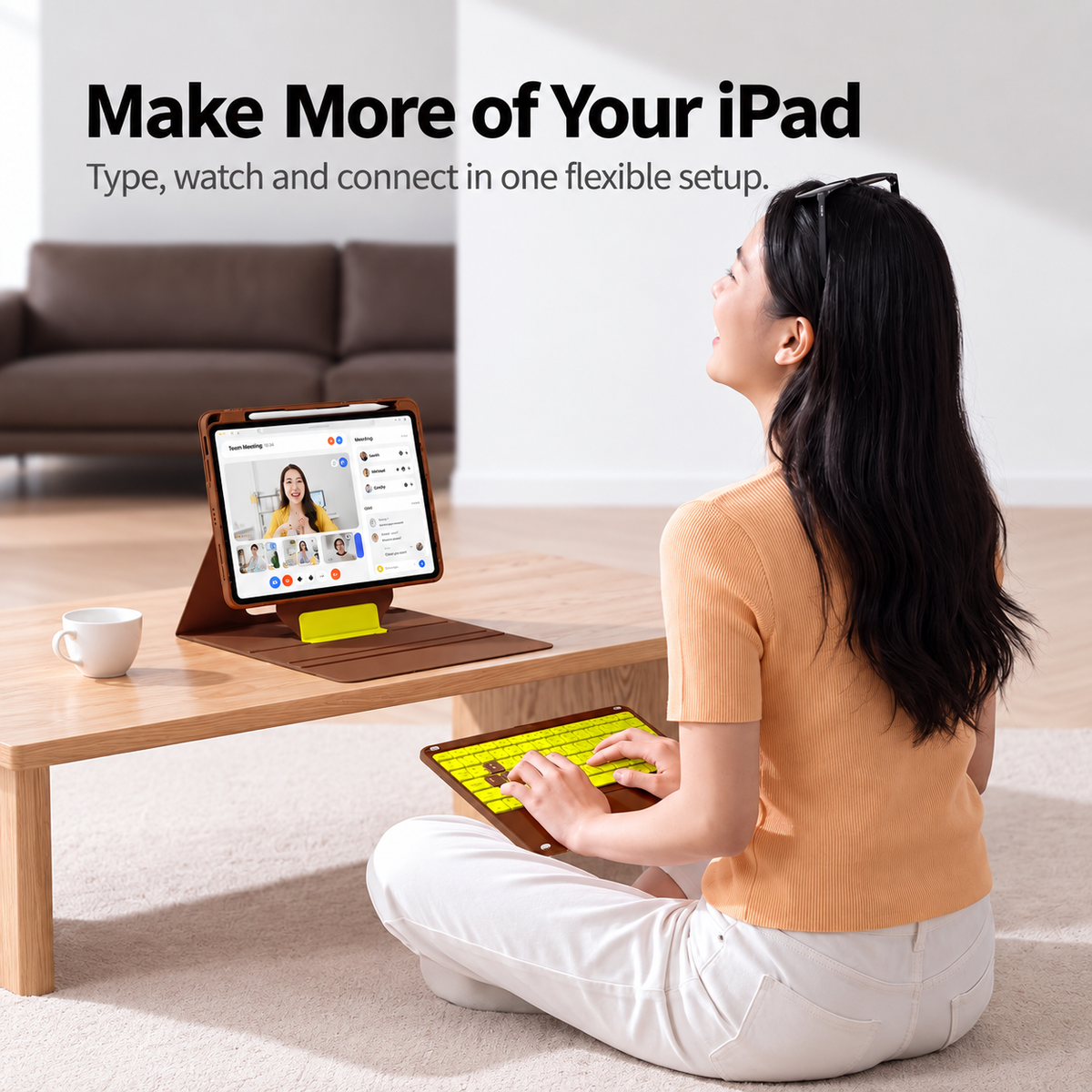 FlexLift Detachable Keyboard Case