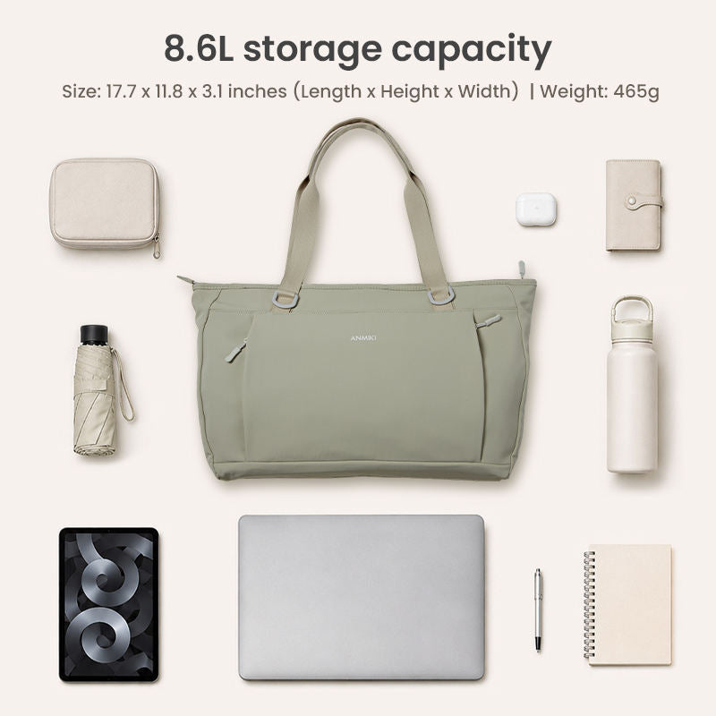 AeroNest 8.6L Water-Resistant Laptop Tote