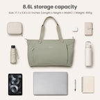 AeroNest 8.6L Water-Resistant Laptop Tote