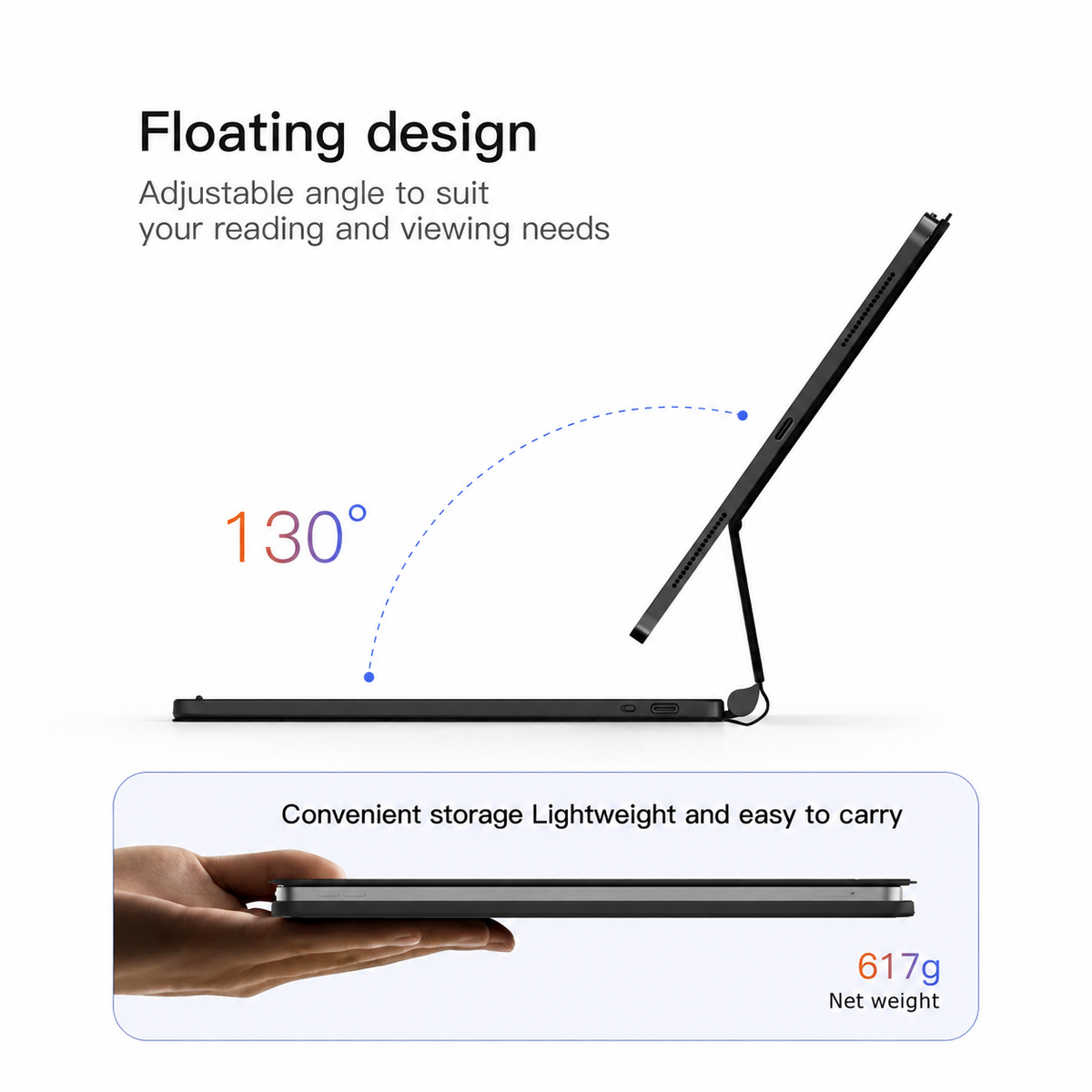 AceMagic— Keyboard Case for iPad 11th (A16, 2025), iPad 10th