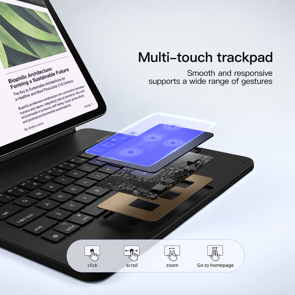 AceMagic— Keyboard Case for iPad 11th (A16, 2025), iPad 10th