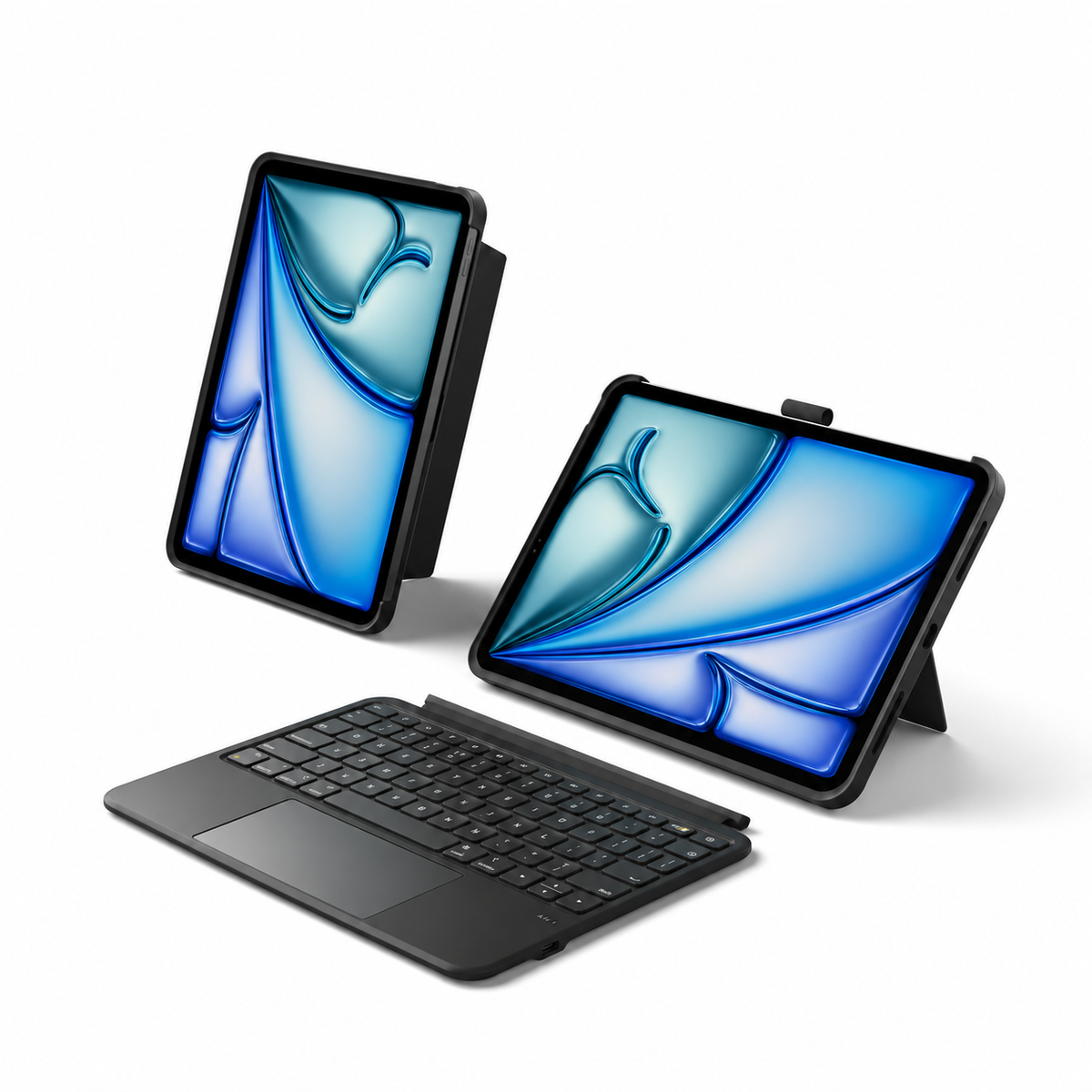 SnapSwitch — 3 in 1 Detachable Protective Keyboard Case for iPad 11th (A16, 2025), iPad 10th